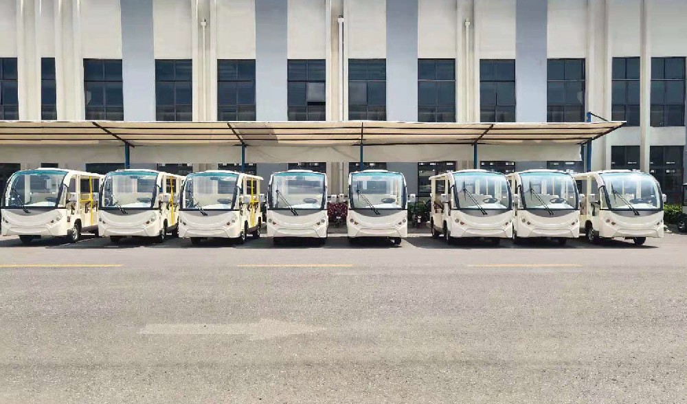 合肥某景區(qū)無人駕駛車